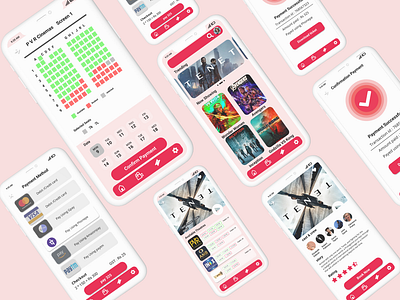 MOVIE TICKETING APP design