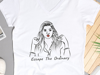 Escape The Ordinary (T-shirt design)