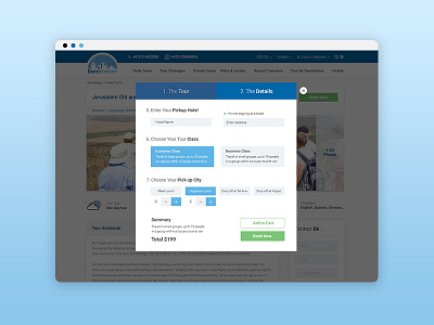 Dailyui #12 - Bein Harim Tourism Services dailyui popup redesign tourism uiux web