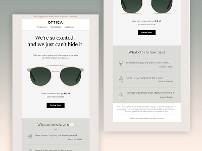 Newsletter Design - dailyui art concept dailyui design newsletter glasses typography