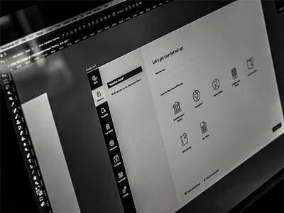 CRM Wireframes pt.2 app black clean concept crm grey visuals white wireframe