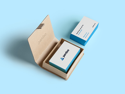 Perdoo Business Cards branding business card business card design card collateral