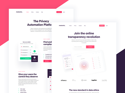 Metomic — Website Release designer user experience gdpr homepage marketing site privacy privacy automation saas security tech together ui ux website
