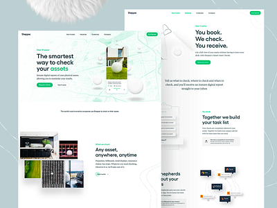 Shepper — Site Release branding clean data homepage illustration landing page product shepper together typography ui ui ux ux web web design white