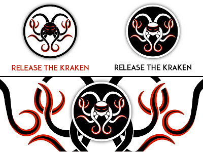 Release The Kraken Logo final kraken logo release