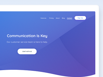 Header Navigation