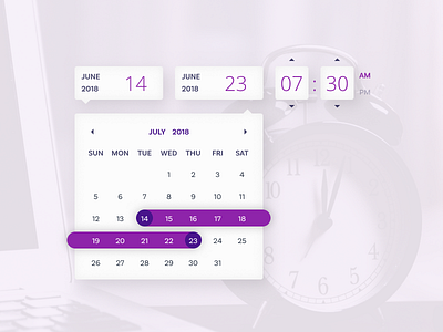 Time And Date Picker date design figma minimal picker time ui ui design ux ux design