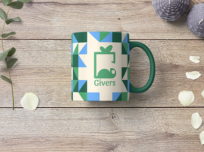 Mockup Mug Givers chameleon design digital gift give mockup mug