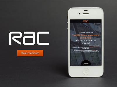 1 mobile orange rac responsive website