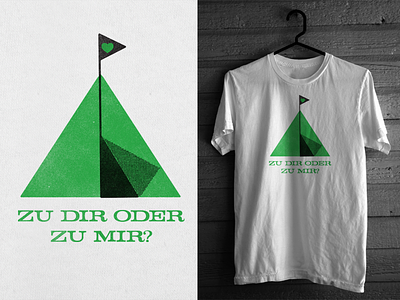TOA - Shirt for Open Air Festival green shirt tent