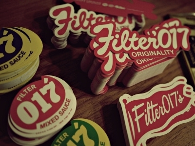 Filter017 Stickers brand graphic design logo sticker typography