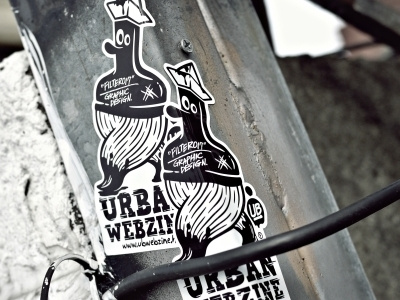 Filter017 x Urban Webzien Sticker brand graphic design logo sticker typography