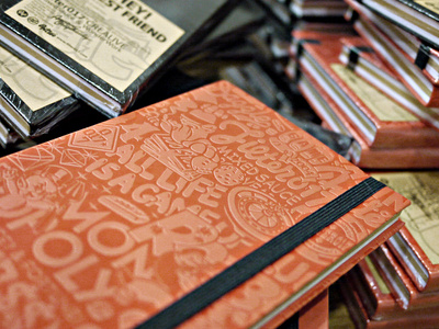 Filter017 Embossed Notebook