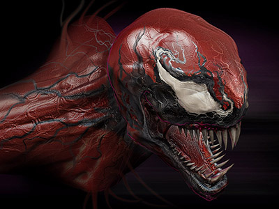 zCarnage by Dopepope 3d character comics dopepope marvel model sculpt superhero villain zbrush