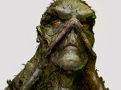 SWAMP THING by Dopepope 3d boss character comics dc dccomics dopepope model superhero swampthing videogames zbrush