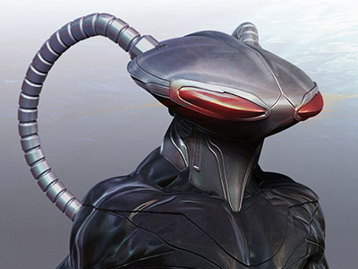 BLACK MANTA by Dopepope