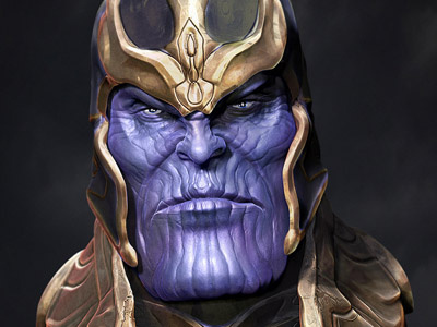 THANOS by Dopepope 3d avengers character comics dopepope marvel model powerful thanos videogames villain zbrush