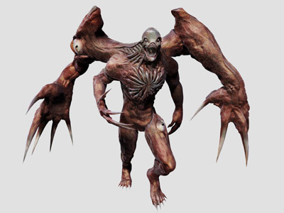 G-Virus by Dopepope 3d birkin boss character creature dopepope kaiju model monster residentevil zbrush