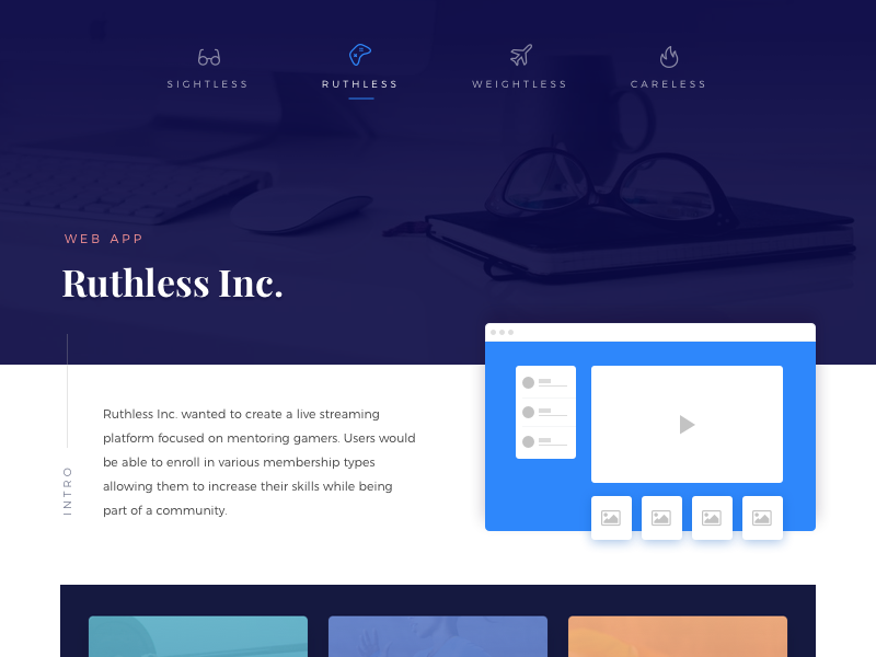 Case Studies by Kelly Harrop on Dribbble