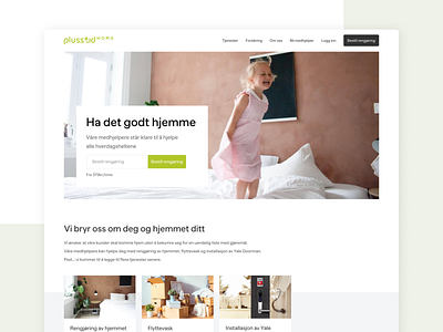 Plusstid Home — Website Hero