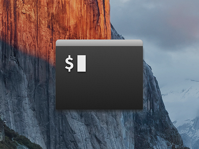 Terminal Icon dailyui dark flat icon osx terminal terminal icon