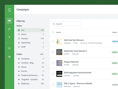 Sigstr Campaigns - Index Page