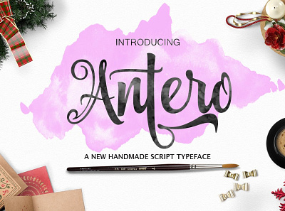 Antero wedding fonts