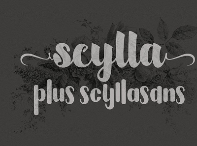 scylla-scyllasans wedding fonts