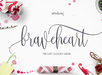 Braveheart wedding fonts