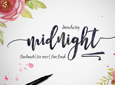 Midnight wedding fonts