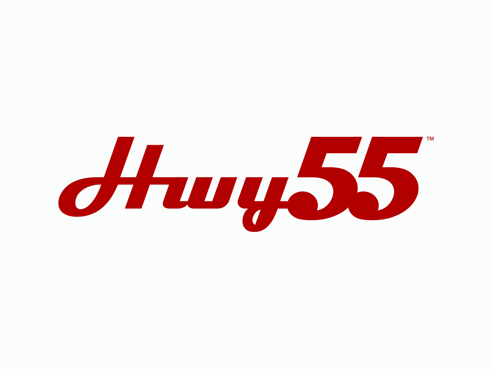 Hwy55 Branding by Mark Riggan on Dribbble