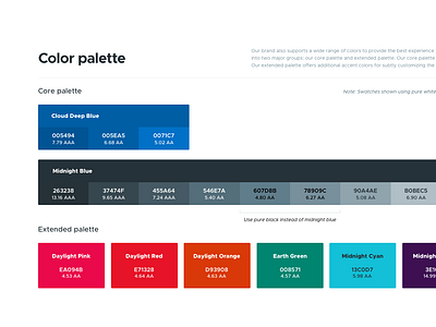 Cloud Jumper - Brand Guidelines - Cover blue brand brand assets clean colorful documentation guidelines minimal palette simple