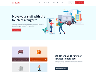 Moving Company - Home Page