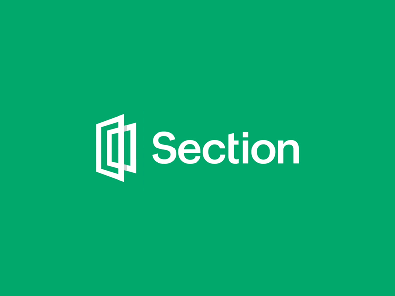 Section Identity brand identity logo logo animation logotype motion trademark typography