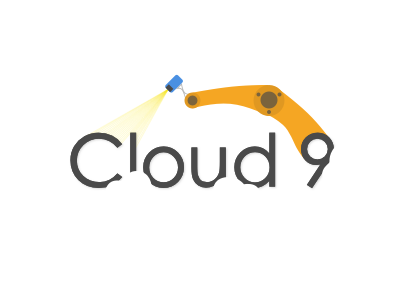 Cloud 9 Logo cloud cloud 9 robot arm robotics