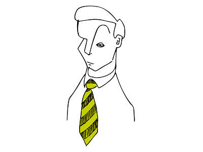 Tie-ght illustration illustrator lg pencil scarf sketch tie tie-ght tight woman