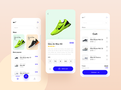 Nike - Shop App UI