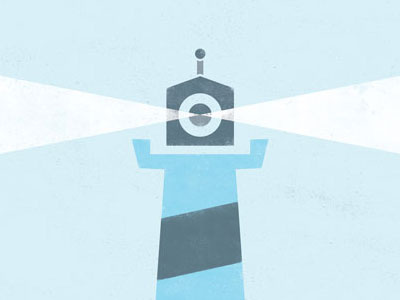 Lighthouse blue illustration lighthouse texture