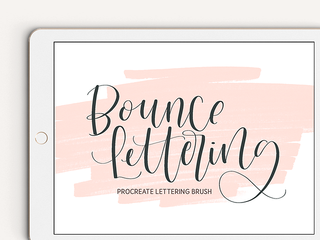 Bounce Calligraphy designs, themes, templates and downloadable graphic ...