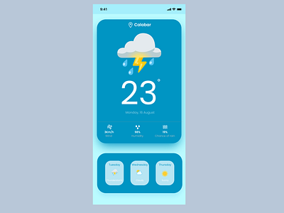 Weather Interface