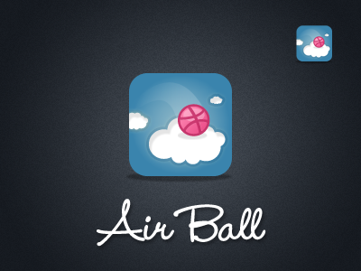 Air Ball Icon app icon ios