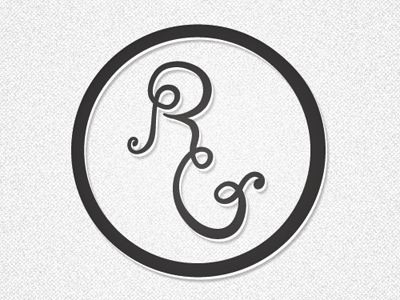Rogers & Gerty lettering logo typography
