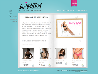 Be Uplifted website