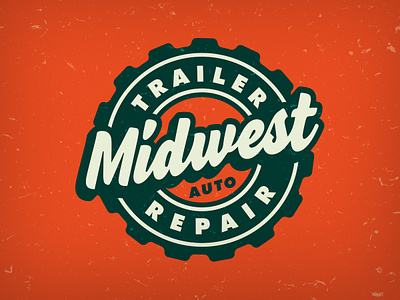 Midwest Auto Badge badge badge logo emblem logo mark