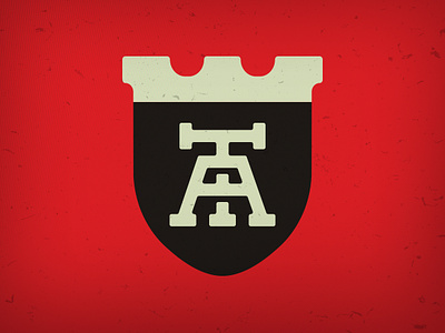 Monogram Concept badge crest emblem logo logo mark monogram