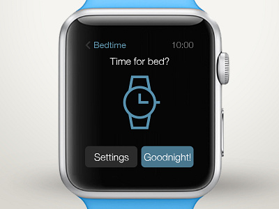 Sleep app for apple watch apple watch sleep sleep tracking tracker tracking ui ux watch