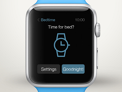 Sleep app for apple watch