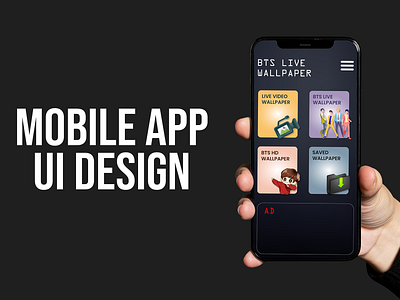 Android Mobile App UI Design design graphic design illustration logo logo design ui vector