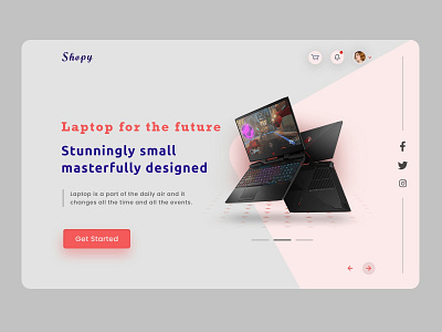 landing page graphic design landingpage laptop uidesign website