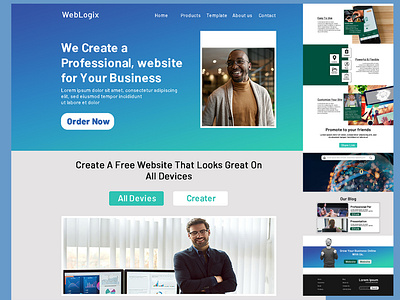 Create a Professional Website for your business